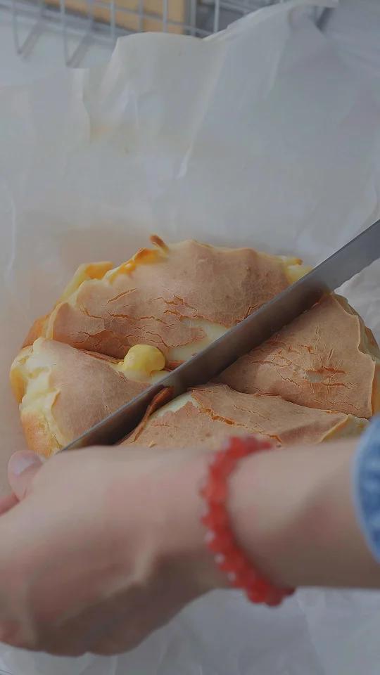 红薯芝士烤年糕秋天的第一口糯叽叽～