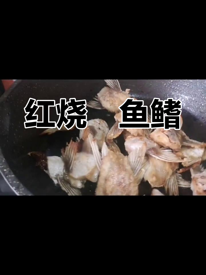 红烧鮰鱼鳍,独特美味做法