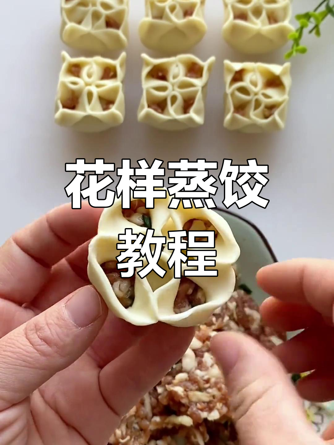冬至饺子包法大揭秘,简单又好看!