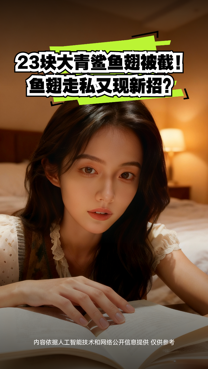 23块大青鲨鱼翅被截！鱼翅走私又现新招？
