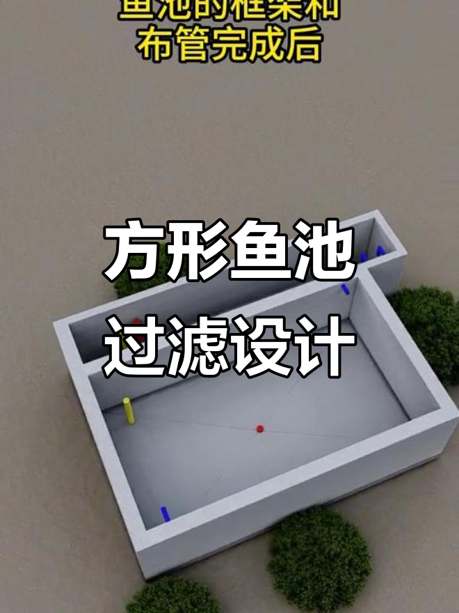 方形鱼池过滤系统设计全解析，智能排污与生化净化一步到位