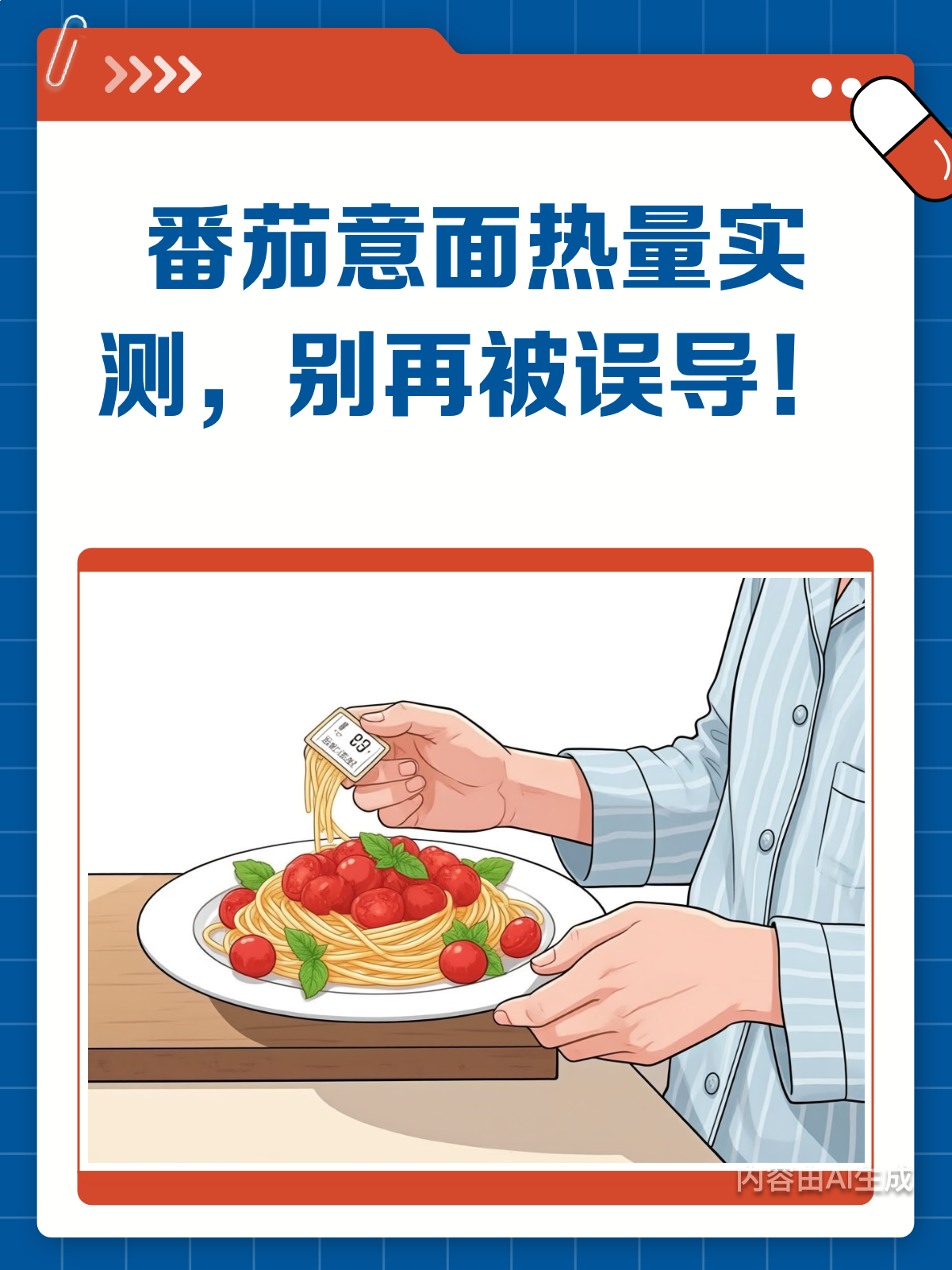 别被名字骗了!番茄意面热量竟然这么高