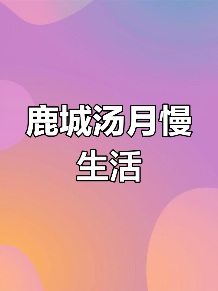 温州鹿城区慢生活体验,感受汤月的美好时光