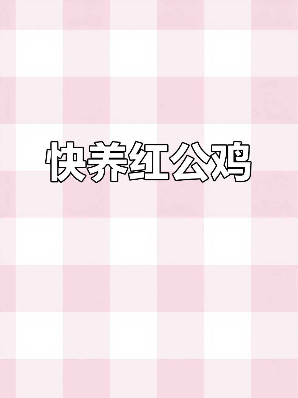 红公鸡养殖技巧:快速长到12斤,饲料选择全攻略