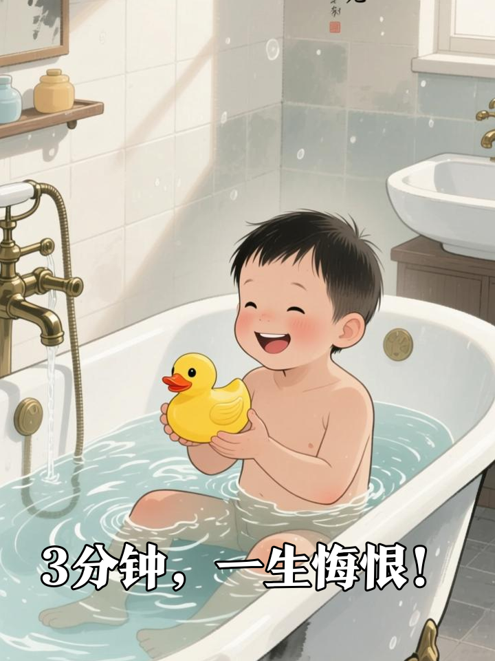 爸爸转身拿毛巾的3分钟，竟成永别！