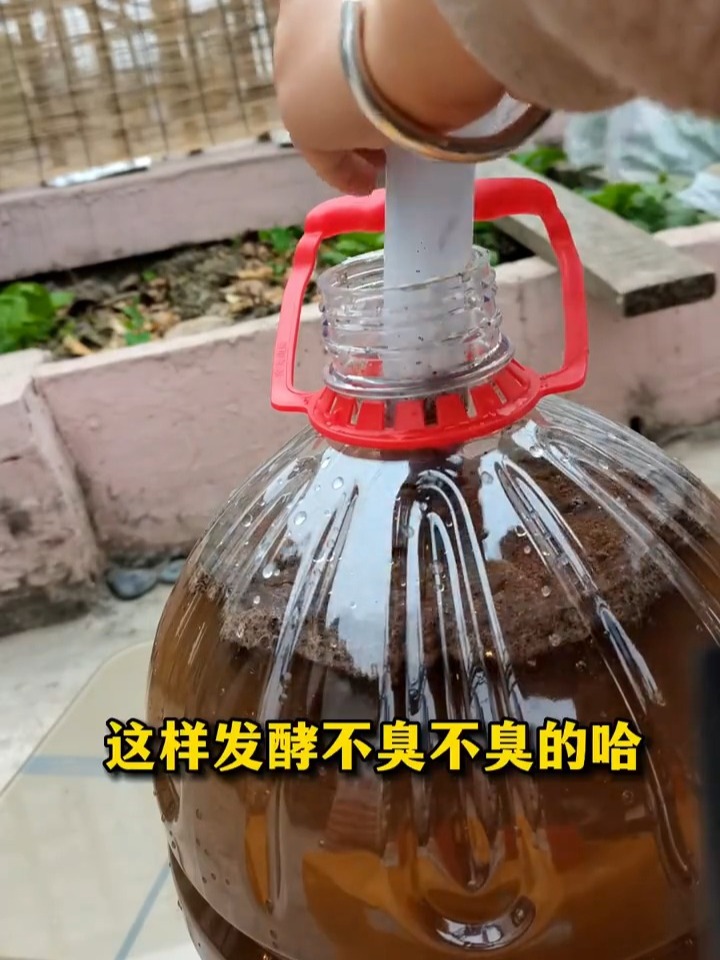 追肥法宝,沤肥菜籽饼水肥发酵不臭!不臭!