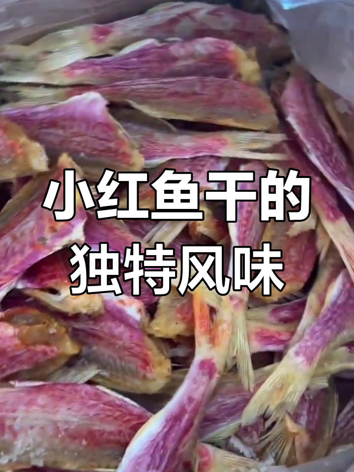 湛江渔民手工晒制的小红鱼干,香气扑鼻,拌饭绝配!