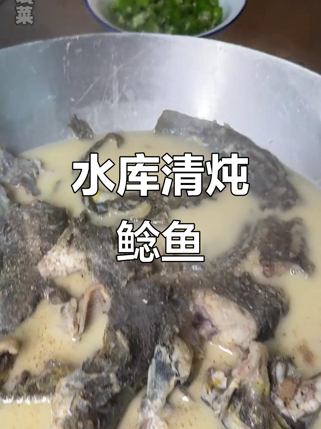 清炖水库鲶鱼,鲜香四溢的汤底与鱼肉完美融合
