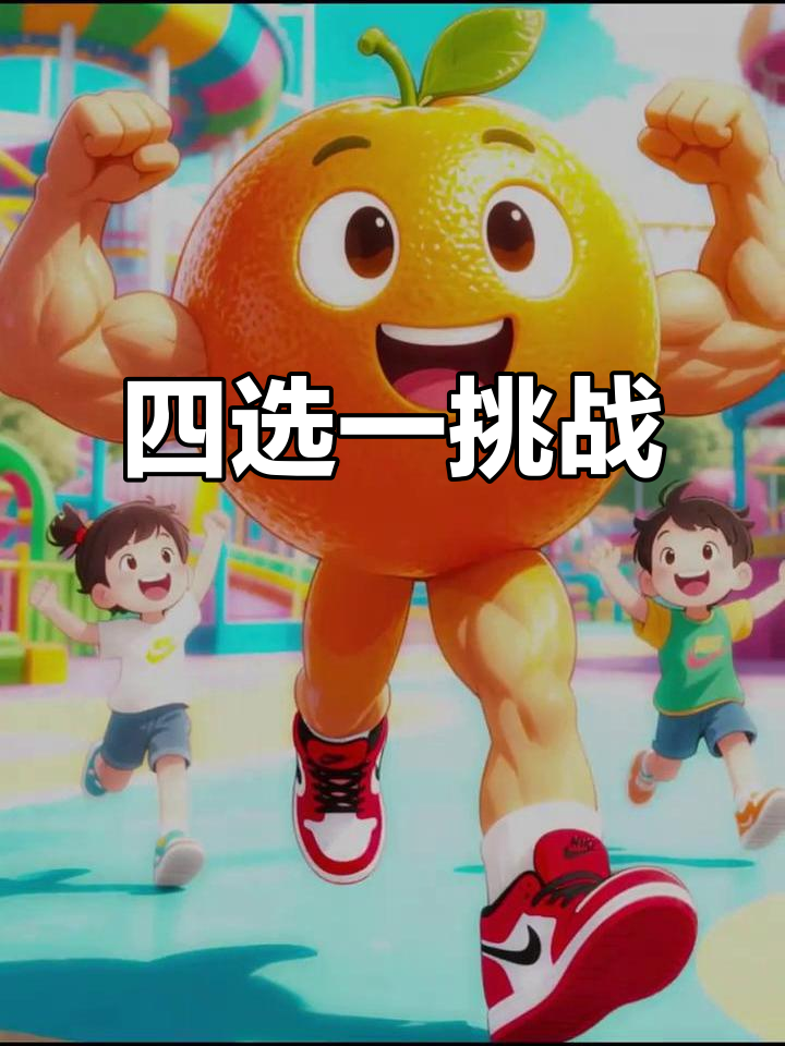 极限四选一:耐克鲨鱼、小花花,橘子肌肉男带你飞