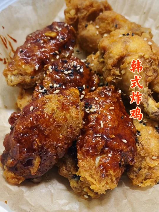 和啤酒超配的韩式炸鸡 外酥里嫩 香嫩多汁