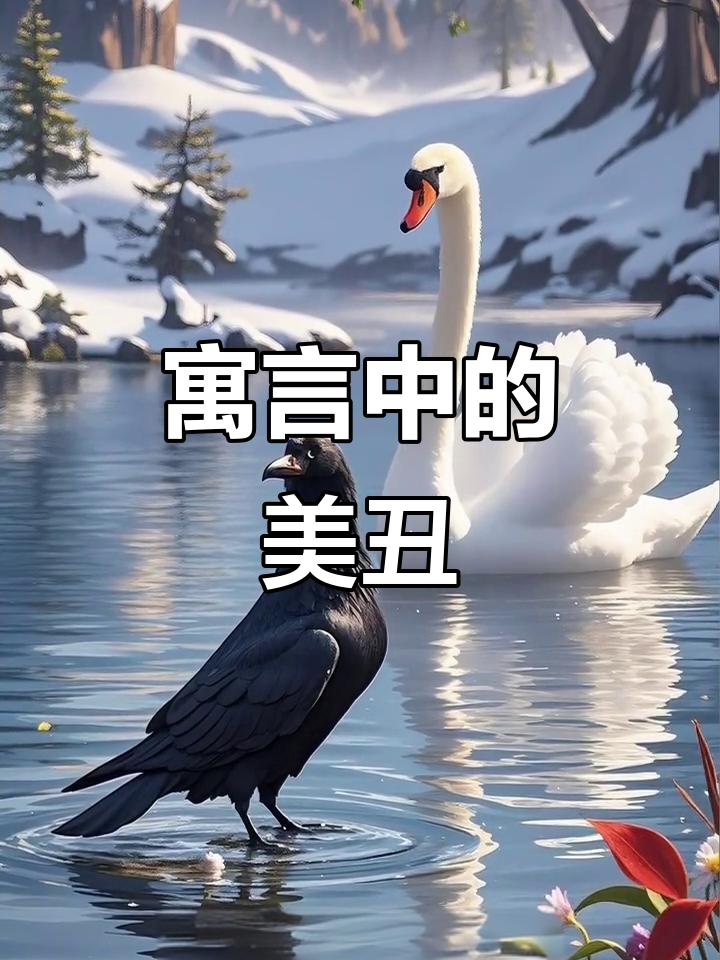 睡前故事:乌鸦与天鹅的美丽羽毛,寓意深刻