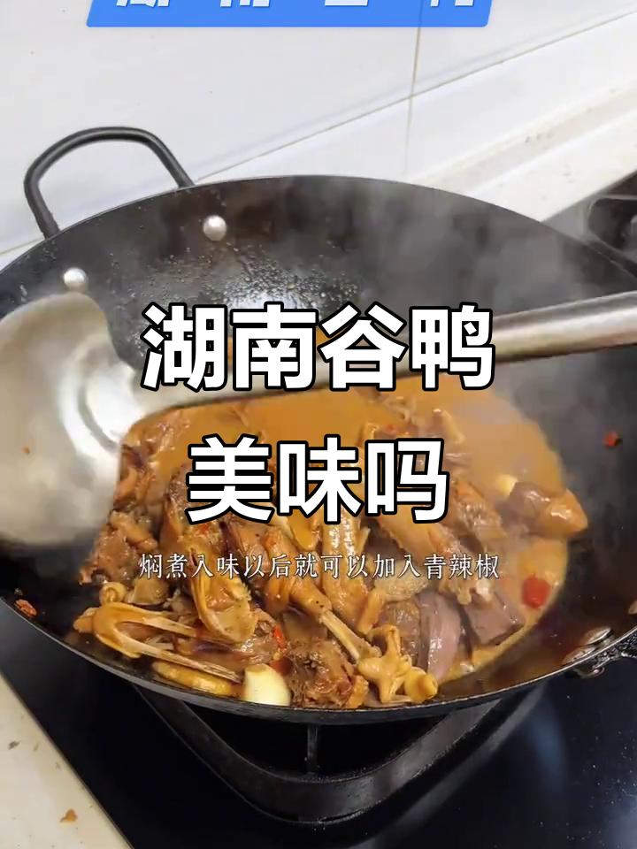 湖南谷鸭,你尝过吗?味道超赞!