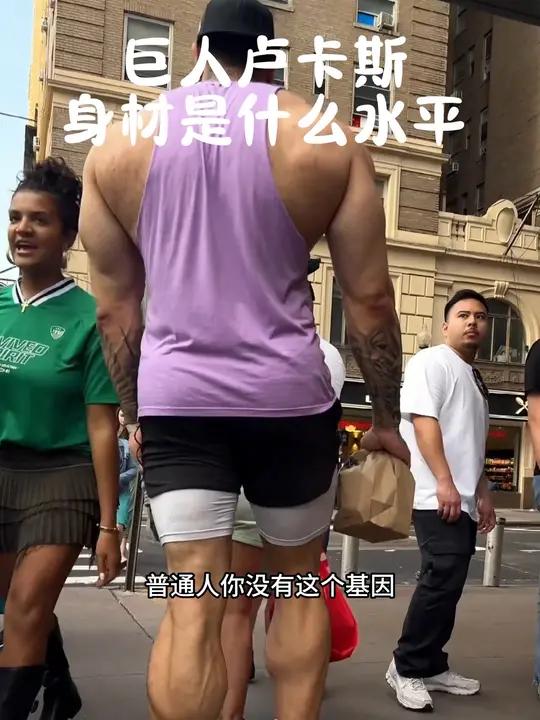 巨人肌肉男的水平