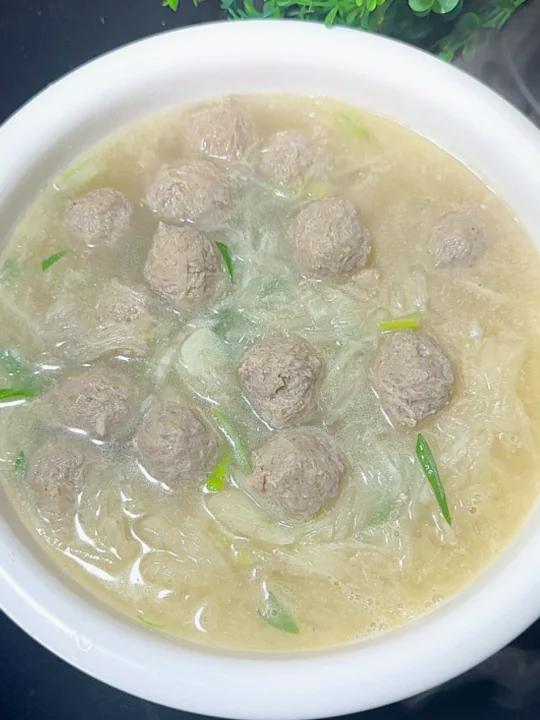 萝卜丸子汤这样做