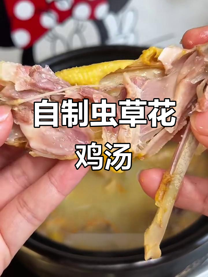 虫草花炖鸡汤,营养满满又美味