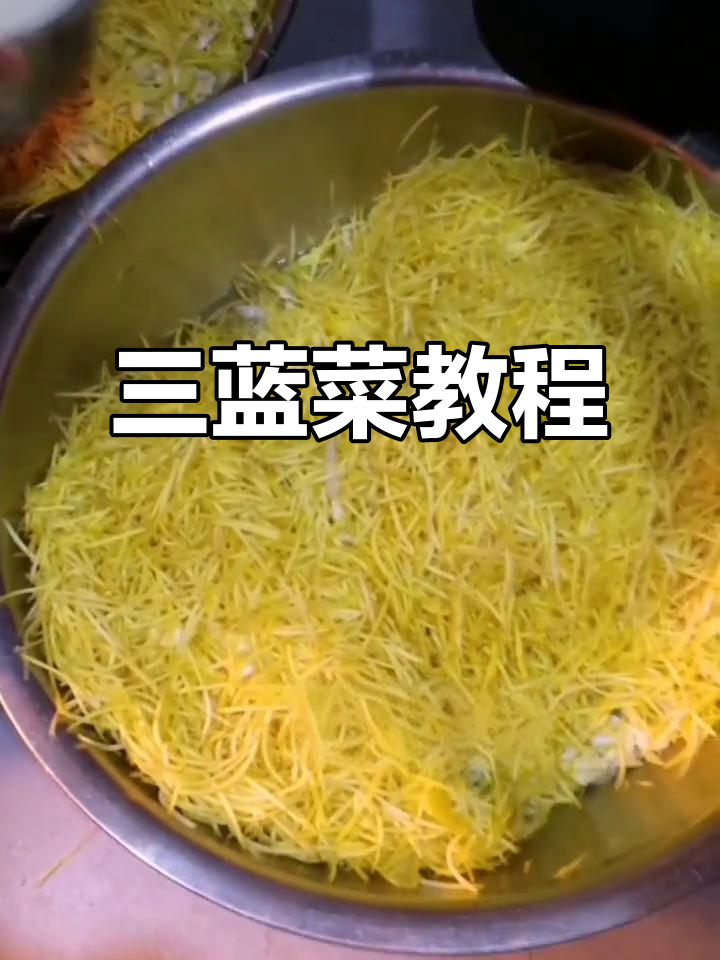 三蓝菜制作全攻略，轻松学会这道美味佳肴