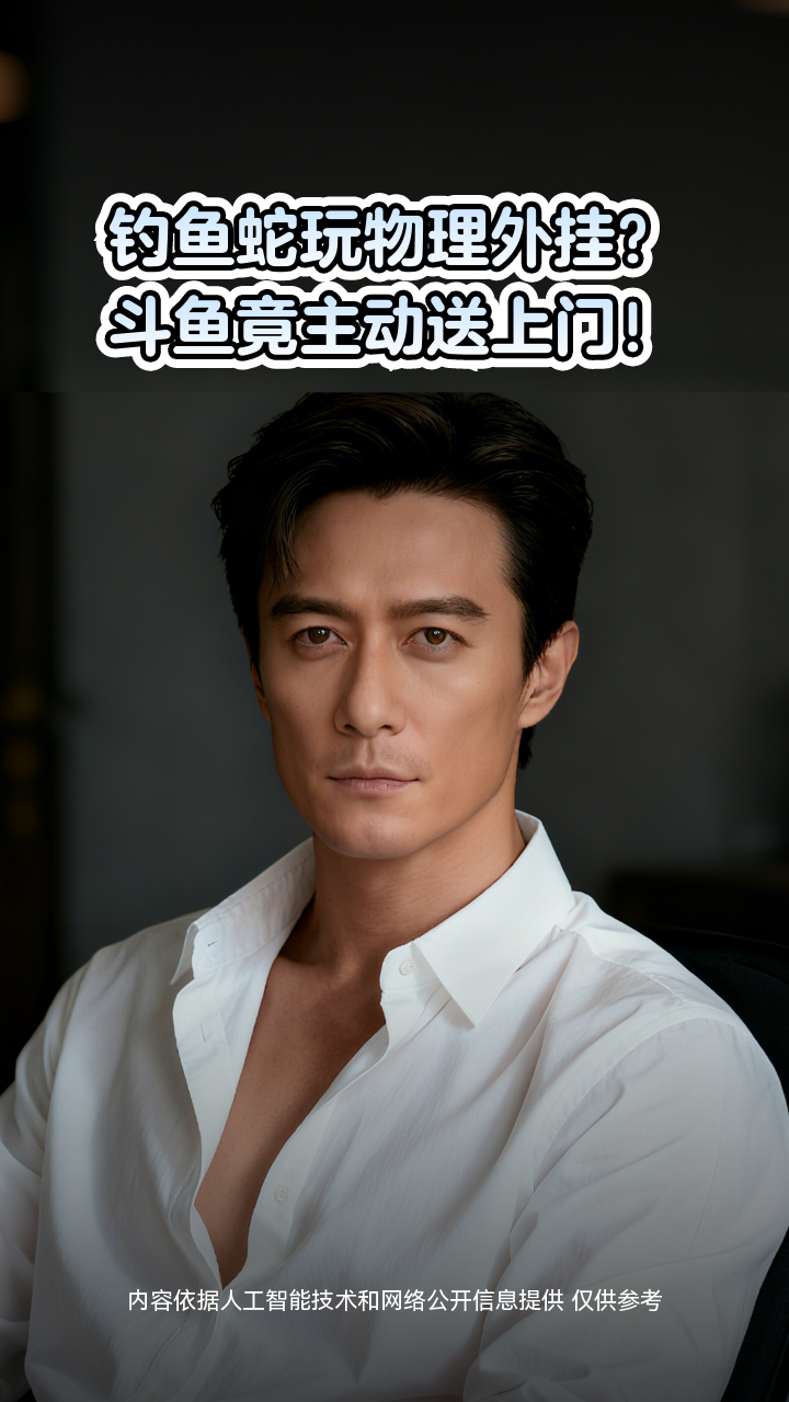 钓鱼蛇玩物理外挂？斗鱼竟主动送上门！