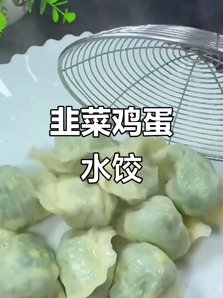 韭菜鸡蛋虾仁饺子,鲜美不腥,家人都爱吃