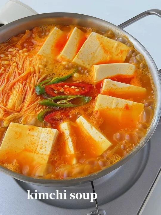 韩式泡菜汤|酸辣开胃|简单又快手