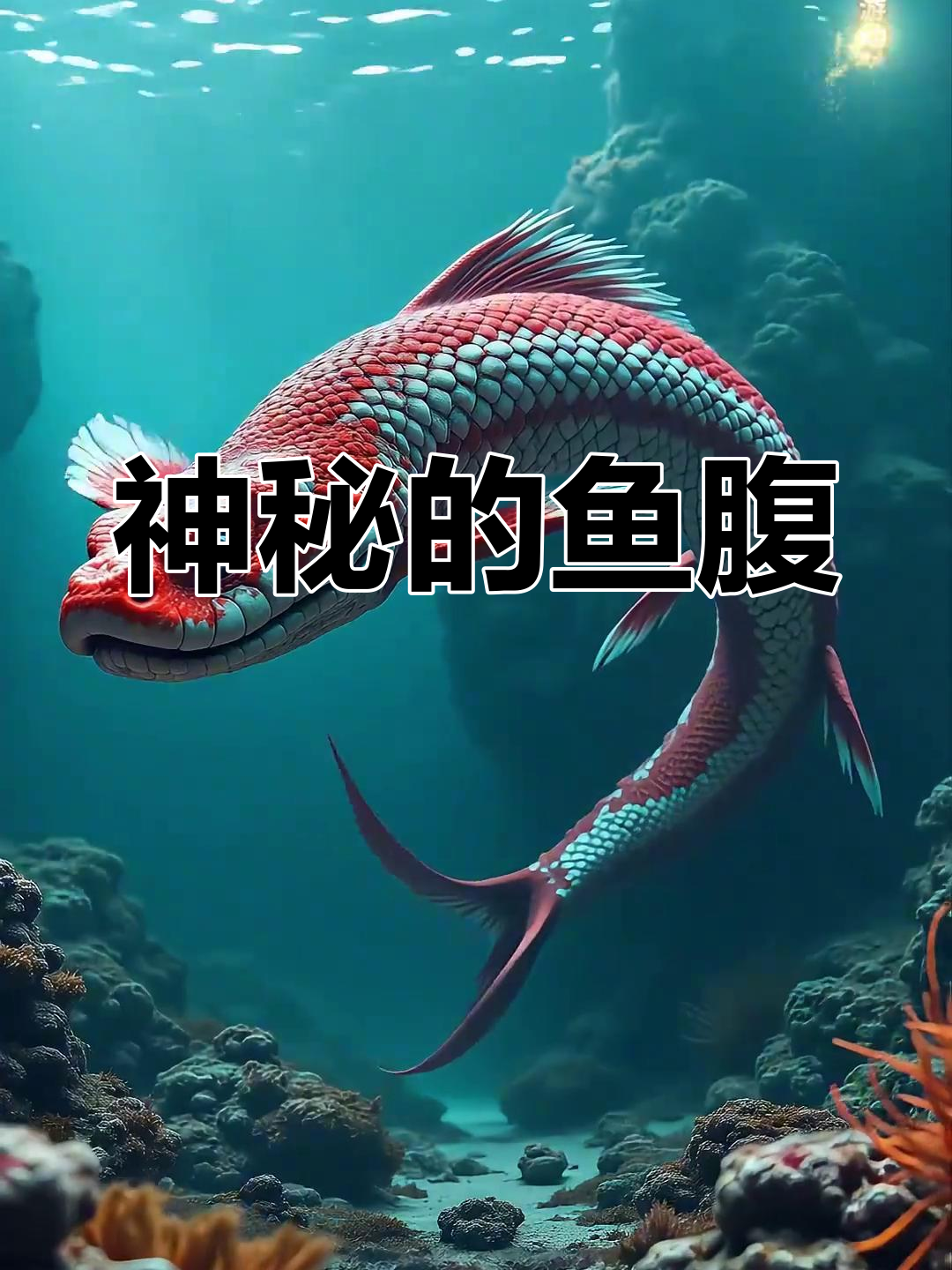 鱼腹:蛇头鱼身,神秘莫测的海洋生物
