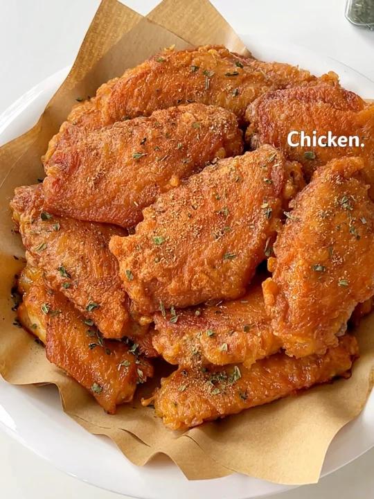 椒盐脆皮鸡翅椒香酥脆鸡翅超好吃的做法