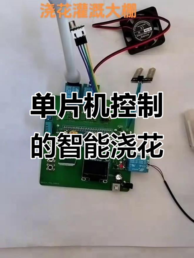 智能灌溉与大棚环境监控系统设计,单片机控制核心