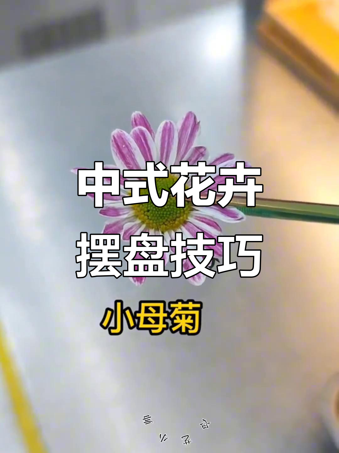 凉菜摆盘花草大揭秘,中式插花技巧全解析