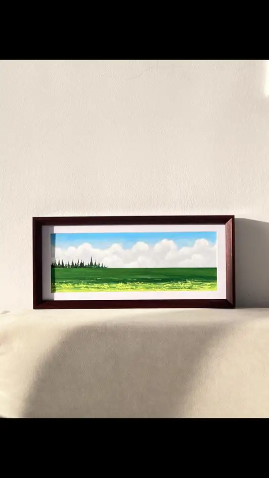 跟着视频教程,一学就会的油画棒作品绘画技巧