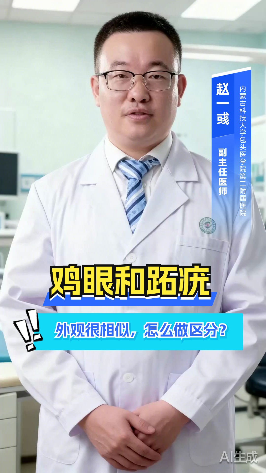鸡眼和跖疣，外观很相似，怎么做区分？