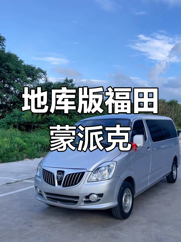 20年福田蒙派克G5,地库小王子,空间大