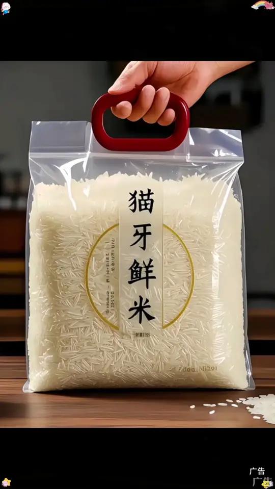 回购好几次的这个猫牙香米!泰国原粮进口的长粒香米,香喷喷的巨好吃,蒸米饭,煮米粥,炒饭口感