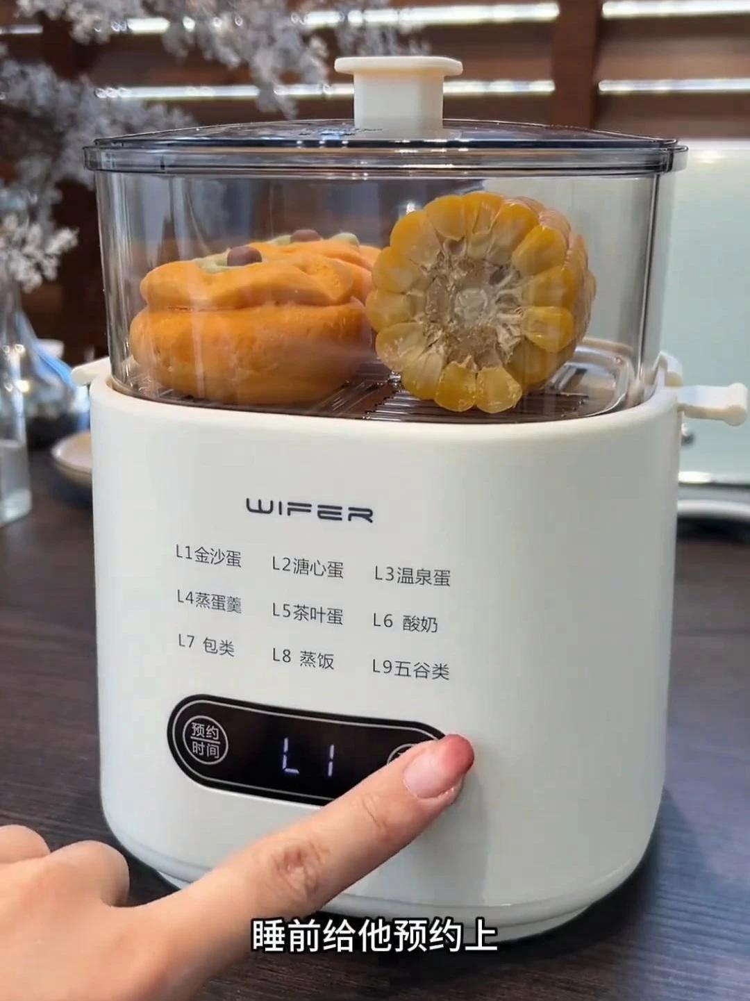 这个双层小蒸锅真的太好用了!又快又方便!也不占地方!大学生好物 宝妈推荐 小蒸锅 小电锅太