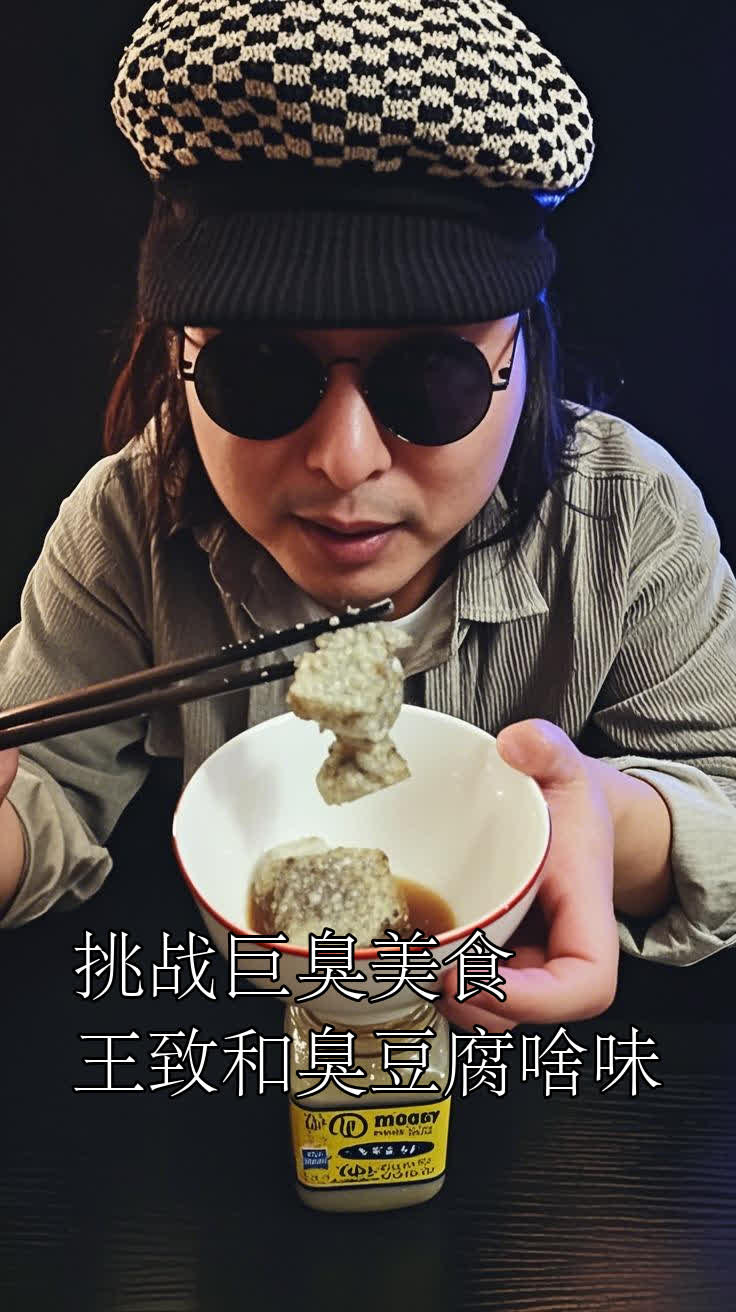 挑战巨臭美食,王致和臭豆腐啥味