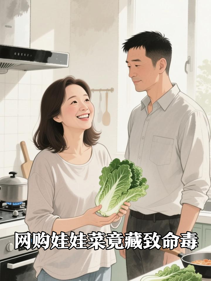 警方查明夫妻网购娃娃菜中毒毒源，竟是用旧报纸包裹娃娃菜？