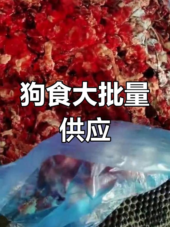 批发狗食,鸡头、内脏应有尽有
