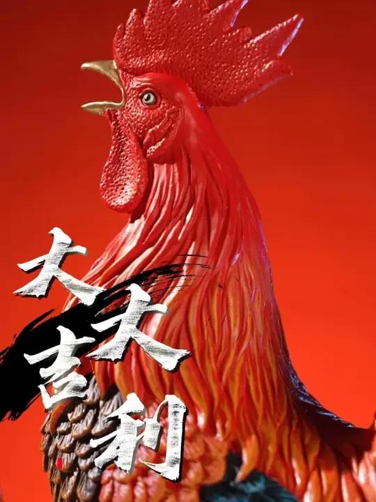古法工艺铜公鸡摆件——乔迁送礼显心意,吉祥寓意藏其中!ZY