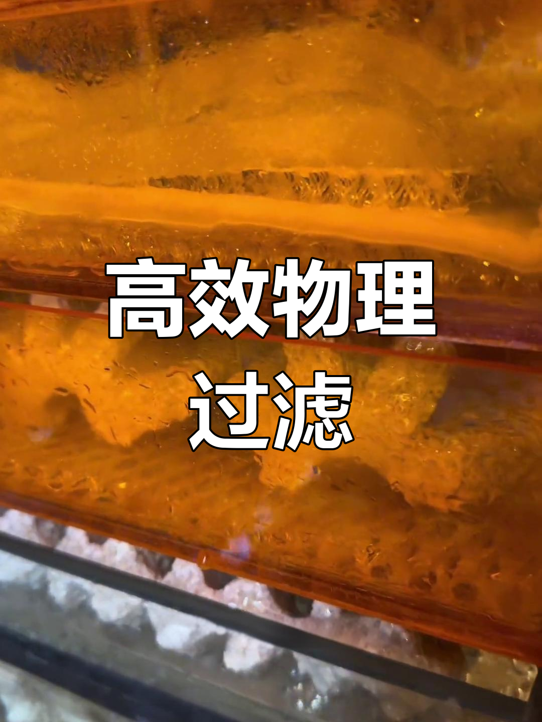 鱼缸过滤棉与滤材的合理配置