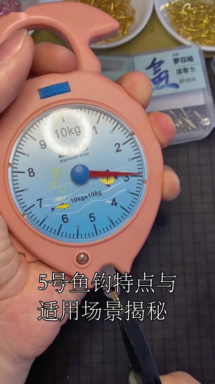 5号鱼钩特点与适用场景揭秘