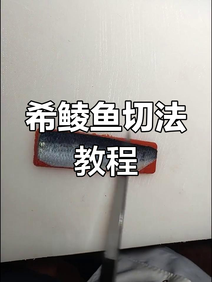 希鲮鱼刺身改刀技巧教学
