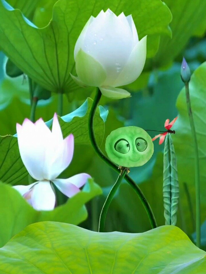 荷花动态壁纸