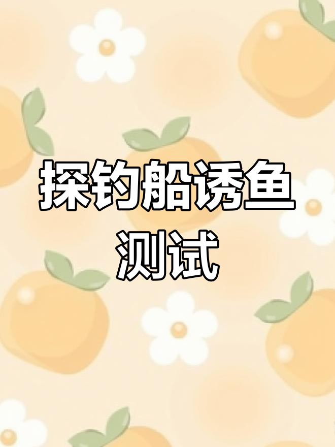 探钓船加装饵料笼,诱鱼效果如何?声呐双层验证实测
