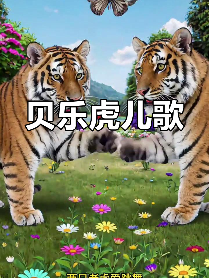 贝乐虎儿歌:2只老虎和它的朋友们,宝宝早教必备