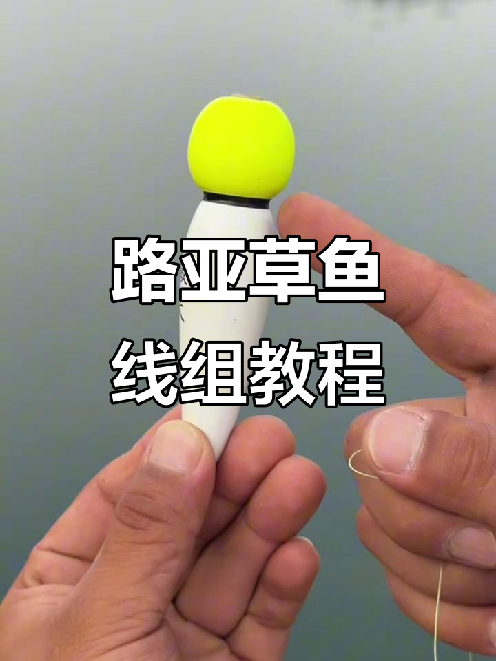 轻松制作路亚草鱼钓组,掌握矶钓新技巧