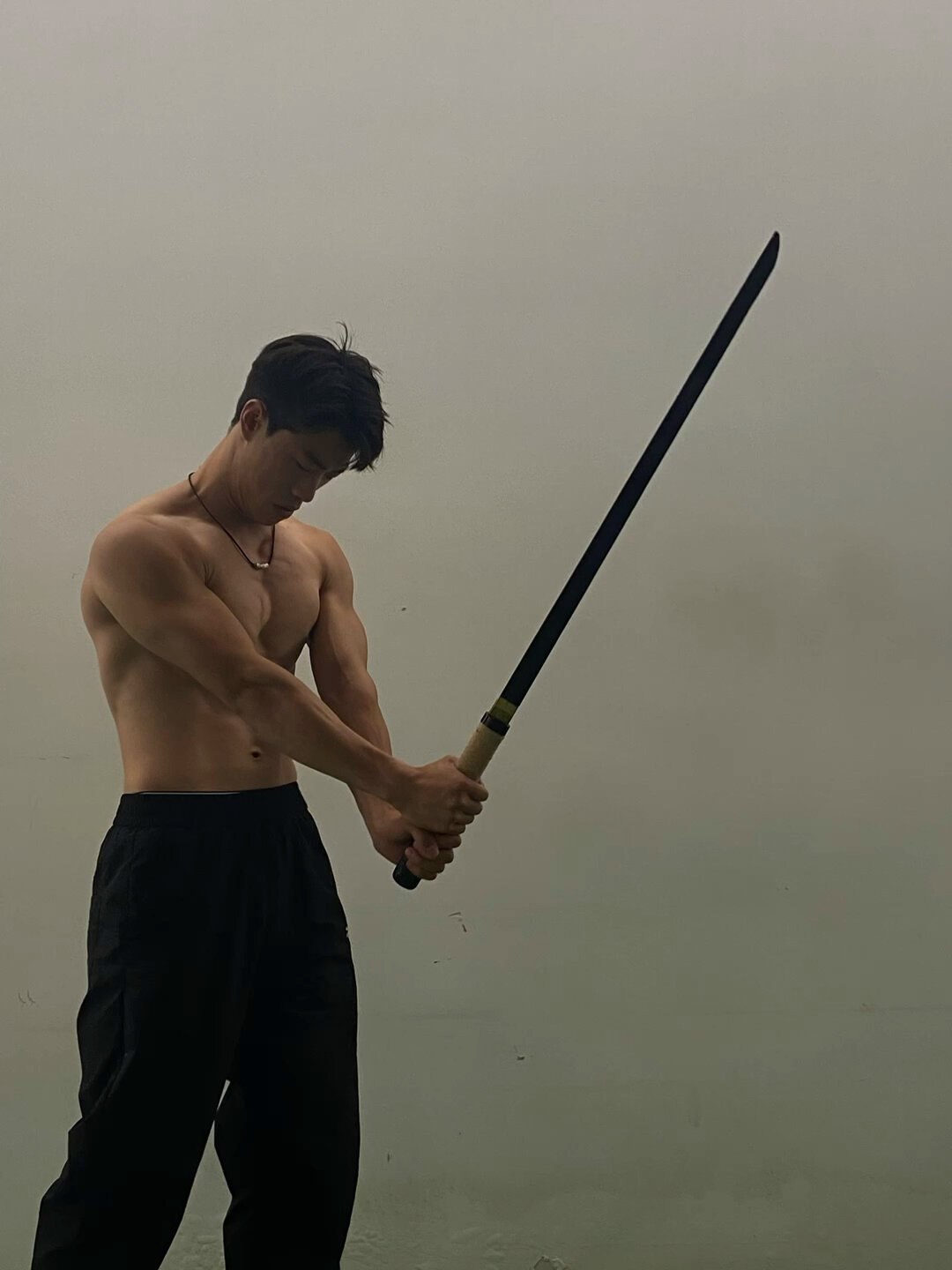 古装 腹肌 肌肉男
