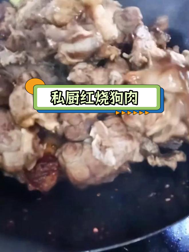 红烧狗肉的家常做法