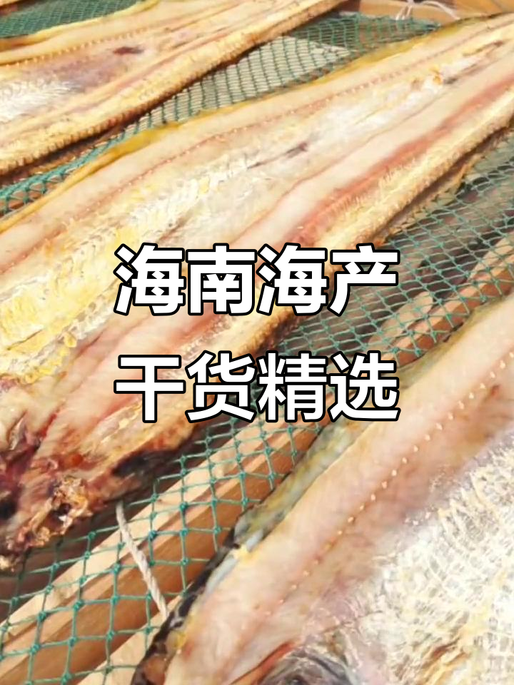 海南海鲜干货大揭秘:腊肠、虾条、鳗鱼干,美味尽享