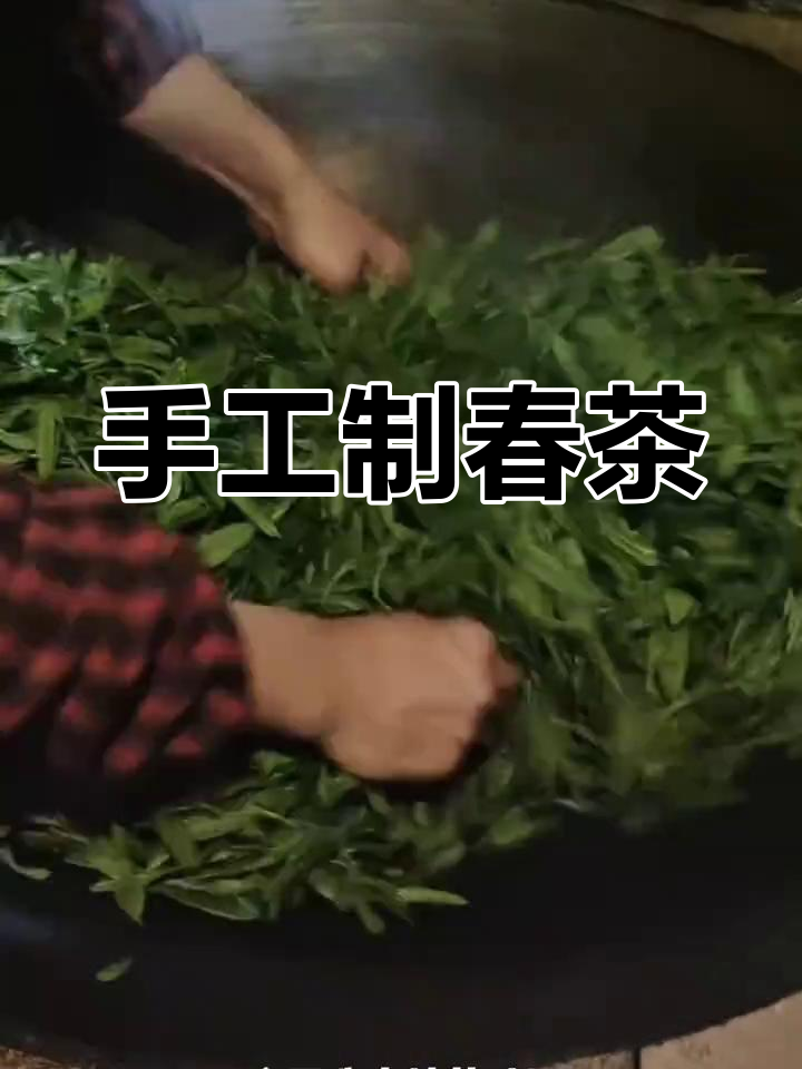 传统手工炒茶,春天的味道满满