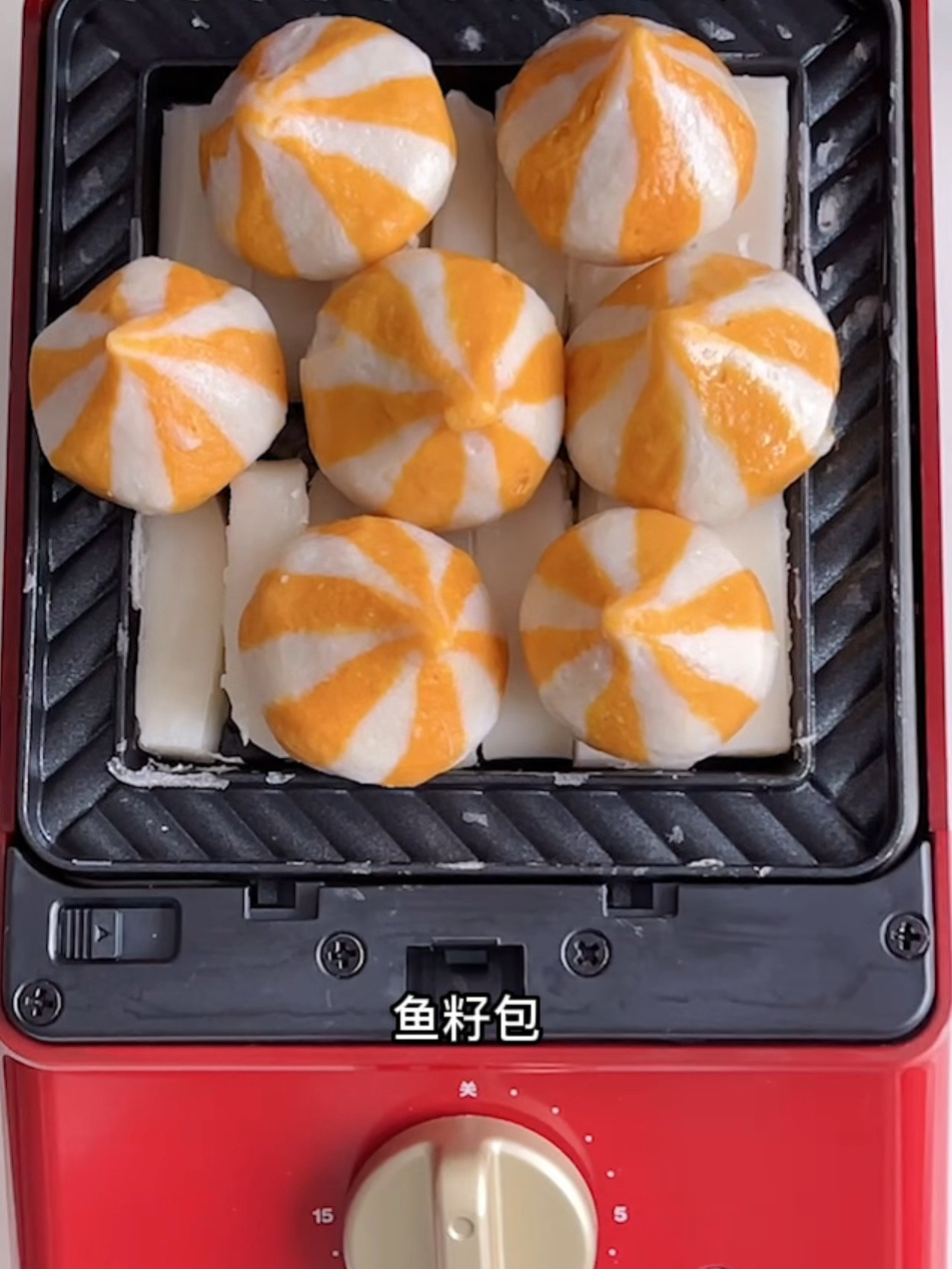 早餐机:没想到鱼籽包还能这样吃