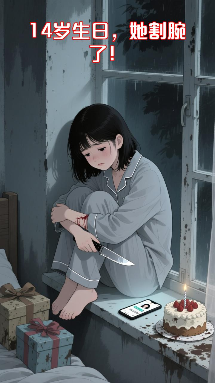14岁生日被父母遗忘,她割腕后发现真相