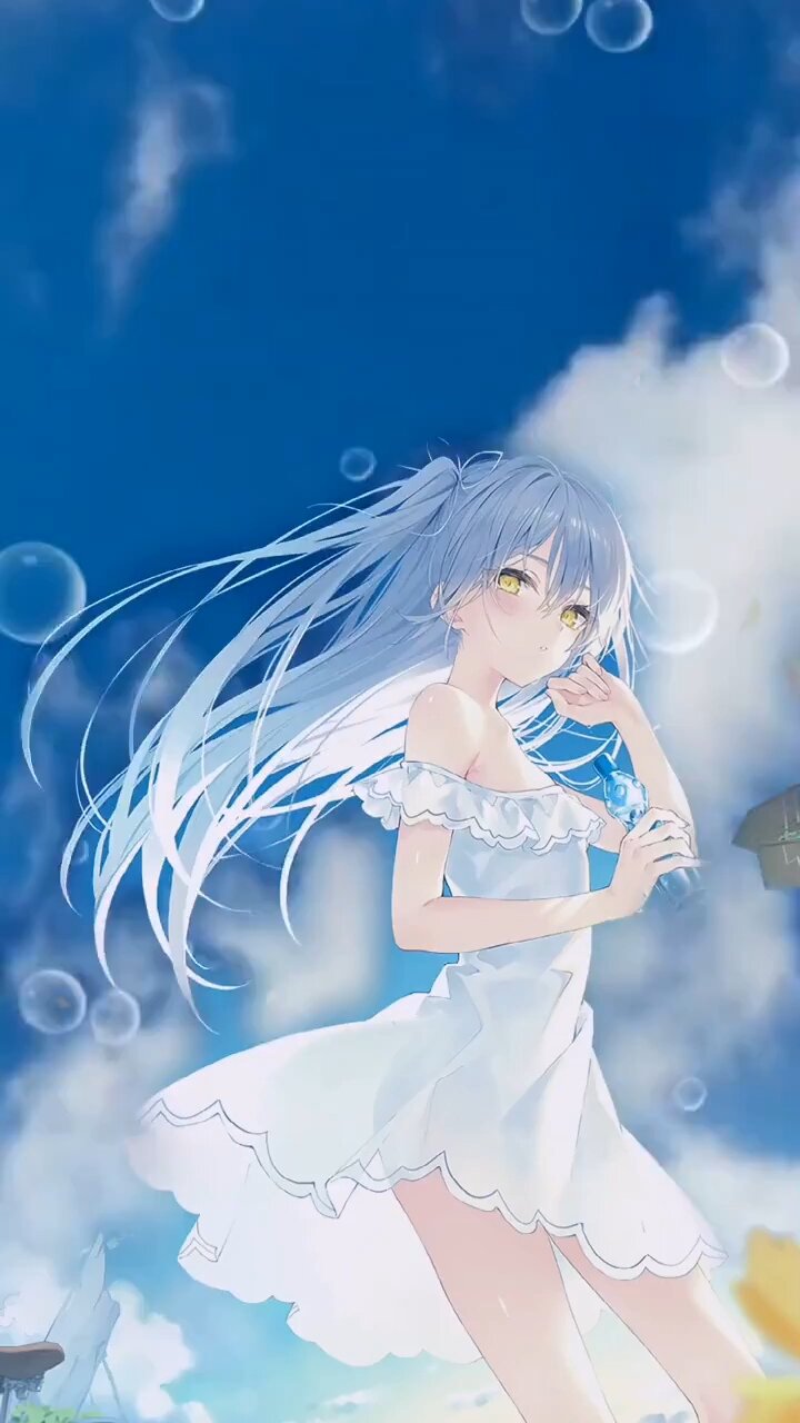 动漫少女 动态壁纸/背景图/状态视频